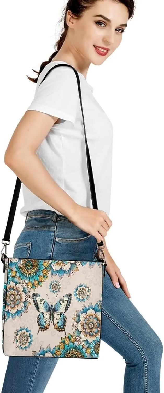 Women's Soft Leather Hobo Handbags Tote Purses Shoulder Bucket Bags Designer Crossbody Large for Ladies Christmas