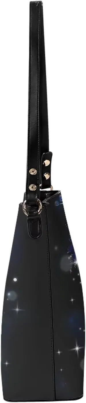 Women's Soft Leather Hobo Handbags Tote Purses Shoulder Bucket Bags Designer Crossbody Large for Ladies Christmas