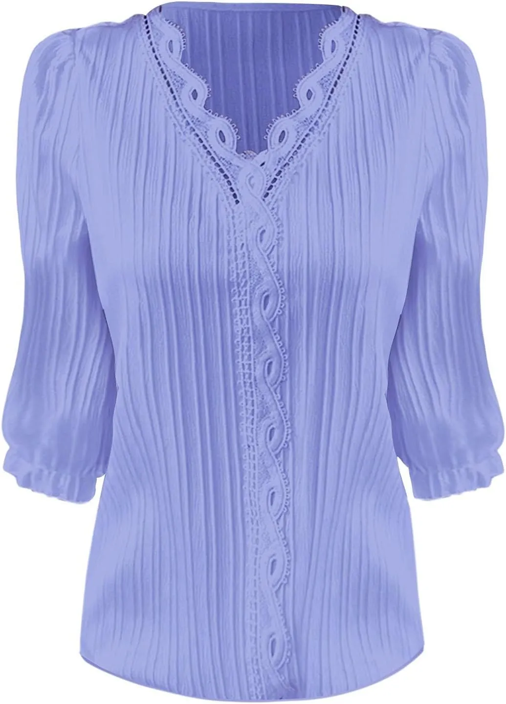 Womens Tops 2025 Trendy Lace Hollow Short Sleeve Shirt Casual Dressy Blouse Solid V Neck Summer Going Out T Shirts