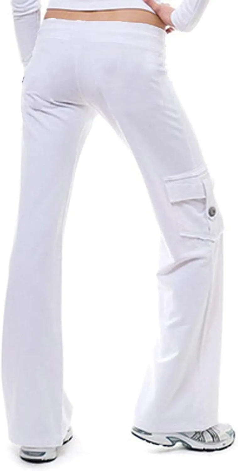 Yoga Pants for Women High Waisted Sweatpants Casual Cargo Pant Loose Wide Leg Trouser Pants with Pockets 2024